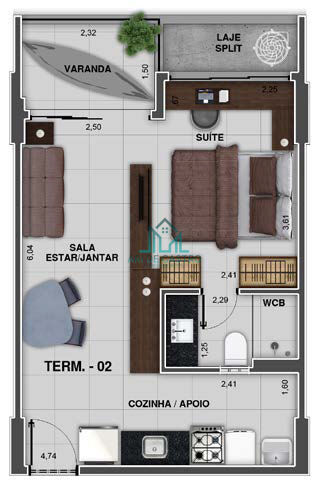 Apartamento à venda com 2 quartos, 64m² - Foto 26