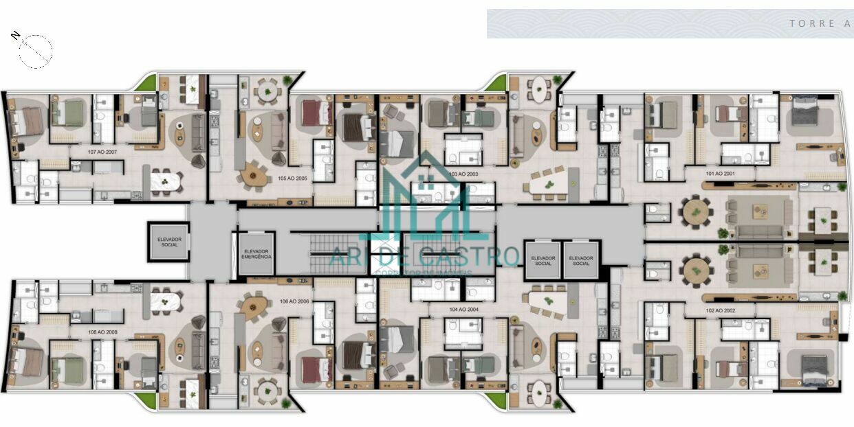 Apartamento à venda com 2 quartos, 79m² - Foto 29