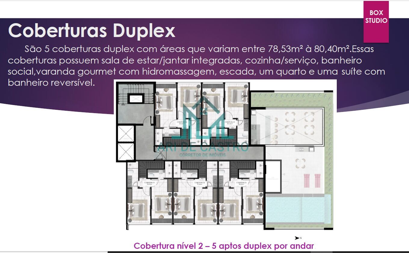 Cobertura à venda com 2 quartos, 78m² - Foto 23