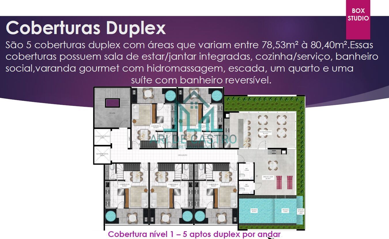 Cobertura à venda com 2 quartos, 78m² - Foto 22