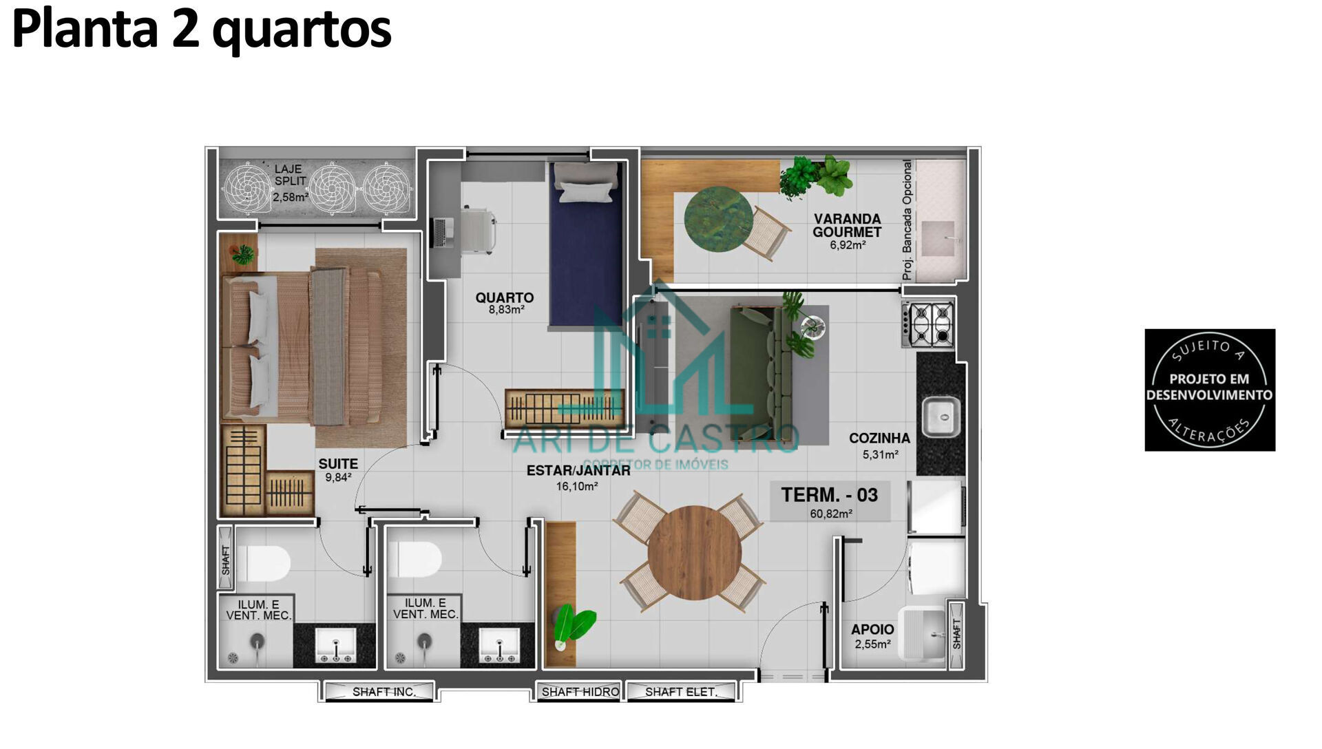 Apartamento à venda com 3 quartos, 84m² - Foto 31