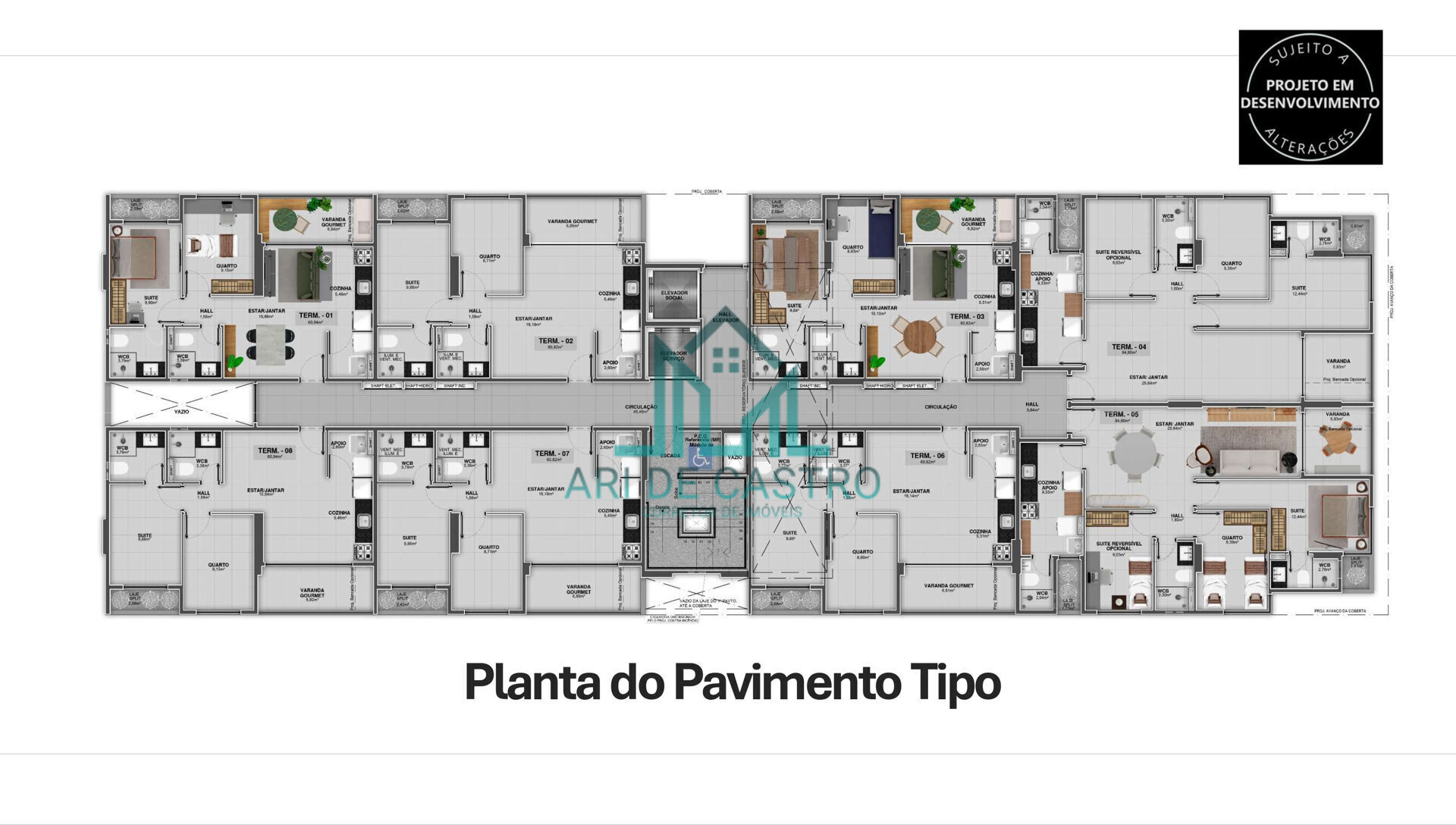 Apartamento à venda com 3 quartos, 84m² - Foto 29