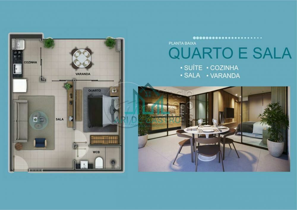 Apartamento à venda com 1 quarto, 50m² - Foto 16