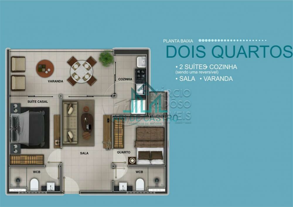 Apartamento à venda com 1 quarto, 50m² - Foto 19