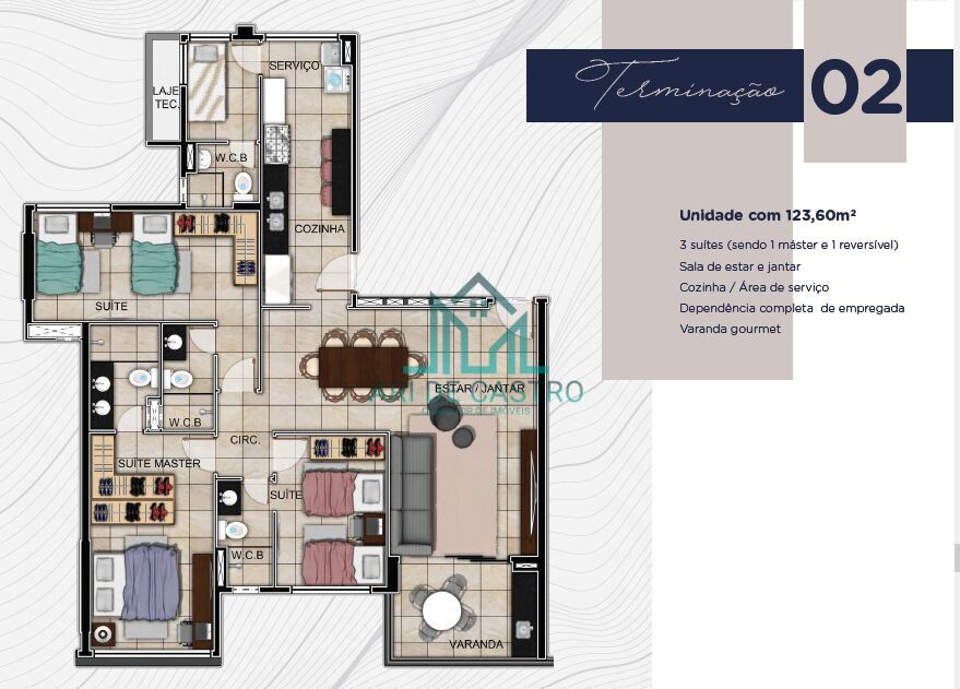 Apartamento à venda com 3 quartos, 123m² - Foto 38