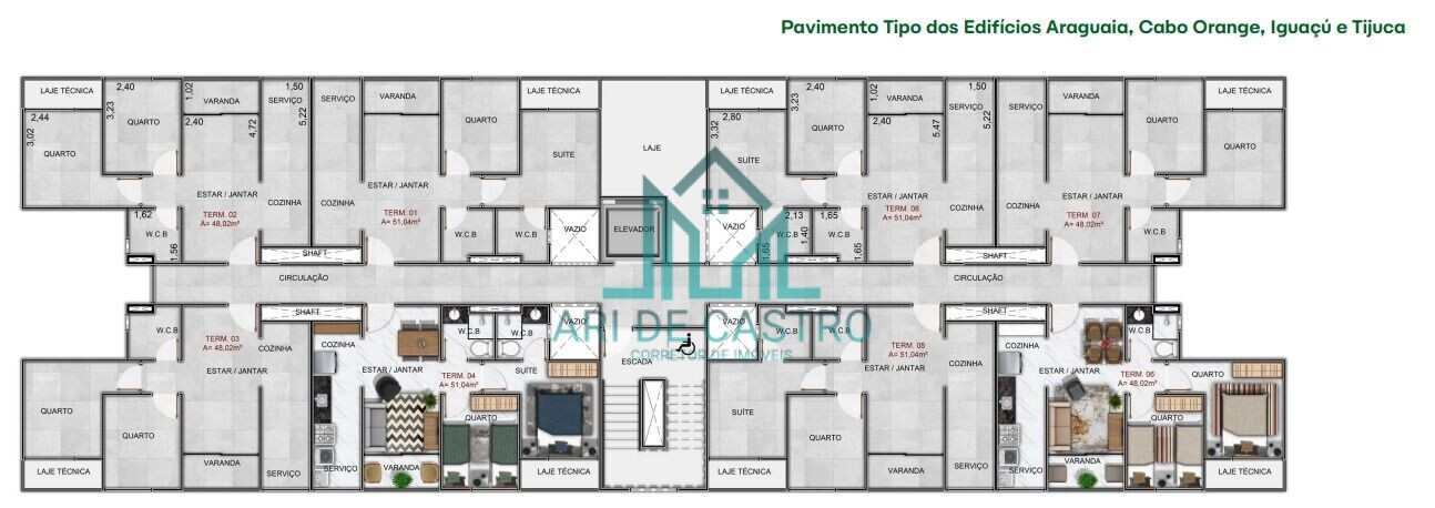 Apartamento à venda com 2 quartos, 51m² - Foto 17