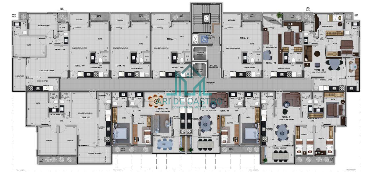 Apartamento à venda com 1 quarto, 39m² - Foto 22