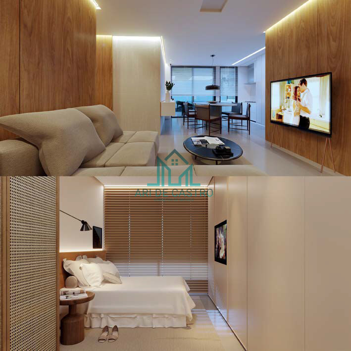 Apartamento à venda com 1 quarto, 39m² - Foto 3