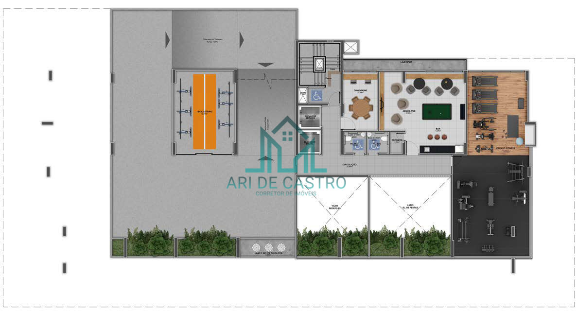 Apartamento à venda com 1 quarto, 39m² - Foto 21