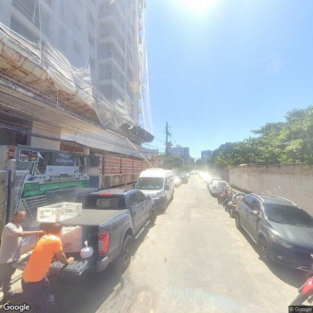 Imagem estática do "Street View" da localização