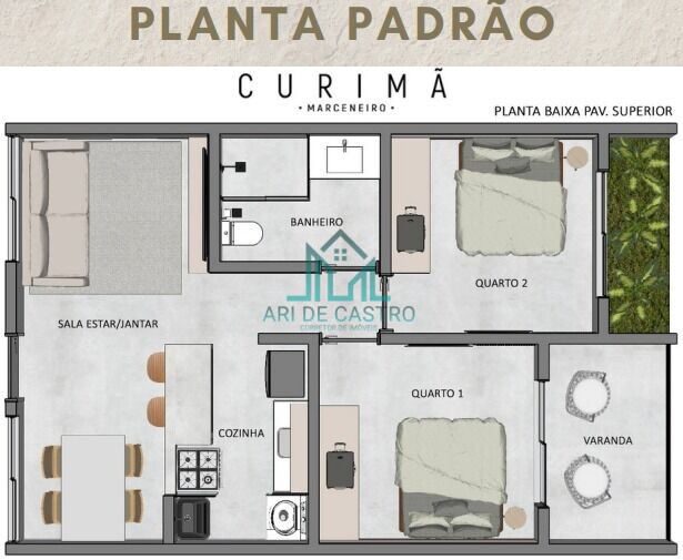 Apartamento à venda com 2 quartos, 52m² - Foto 21