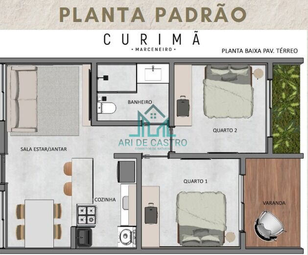 Apartamento à venda com 2 quartos, 52m² - Foto 22