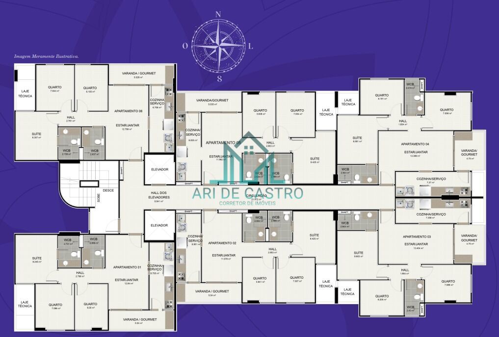 Apartamento à venda com 3 quartos, 66m² - Foto 15