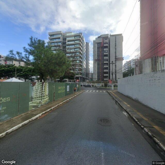 Imagem estática do "Street View" da localização