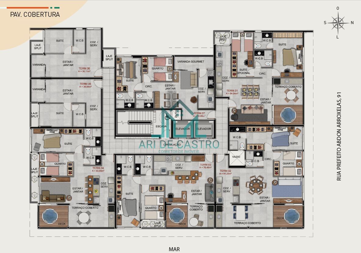 Apartamento, 1 quarto, 37 m² - Foto 34