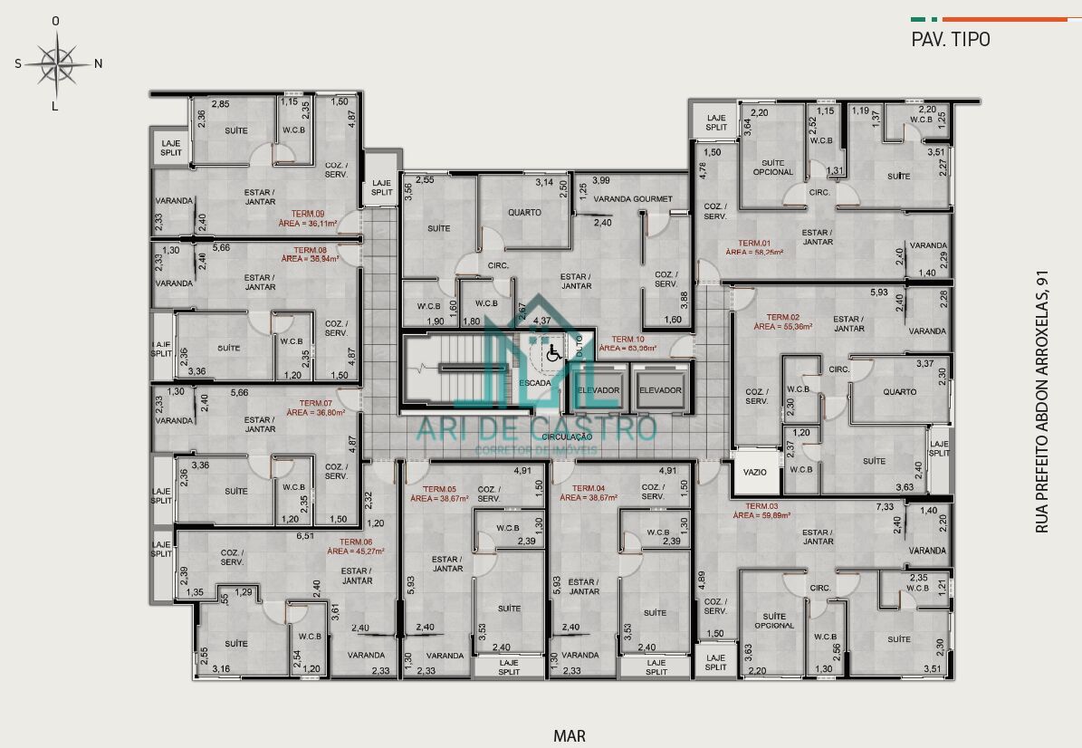 Apartamento à venda com 1 quarto, 37m² - Foto 18