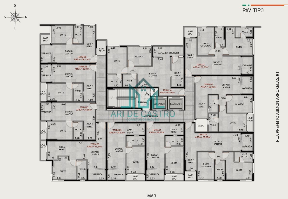 Apartamento, 1 quarto, 37 m² - Foto 37