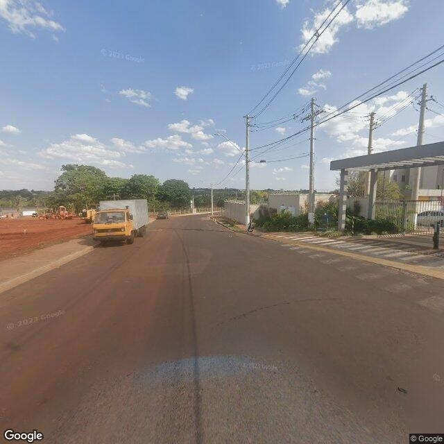 Imagem estática do "Street View" da localização