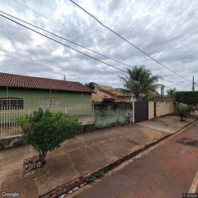 Imagem estática do "Street View" da localização