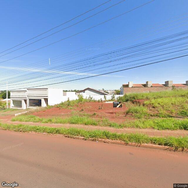 Imagem estática do "Street View" da localização