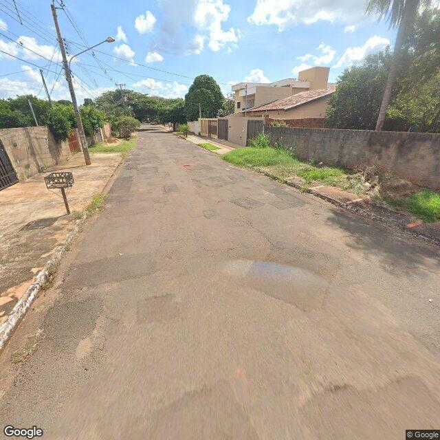 Imagem estática do "Street View" da localização