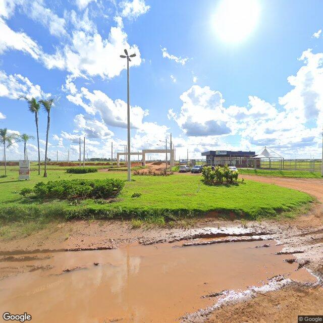 Imagem estática do "Street View" da localização