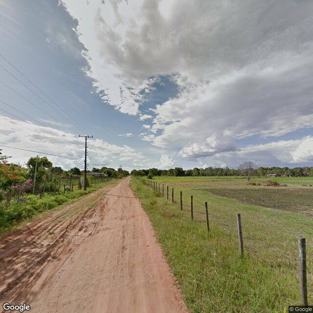 Imagem estática do "Street View" da localização