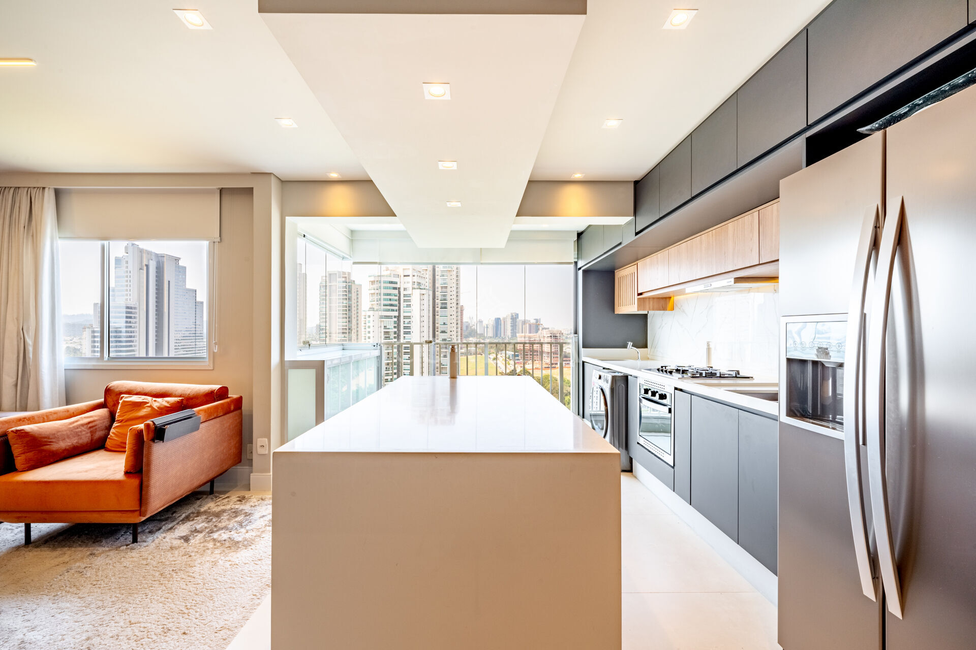 Apartamento à venda com 1 quarto, 54m² - Foto 2