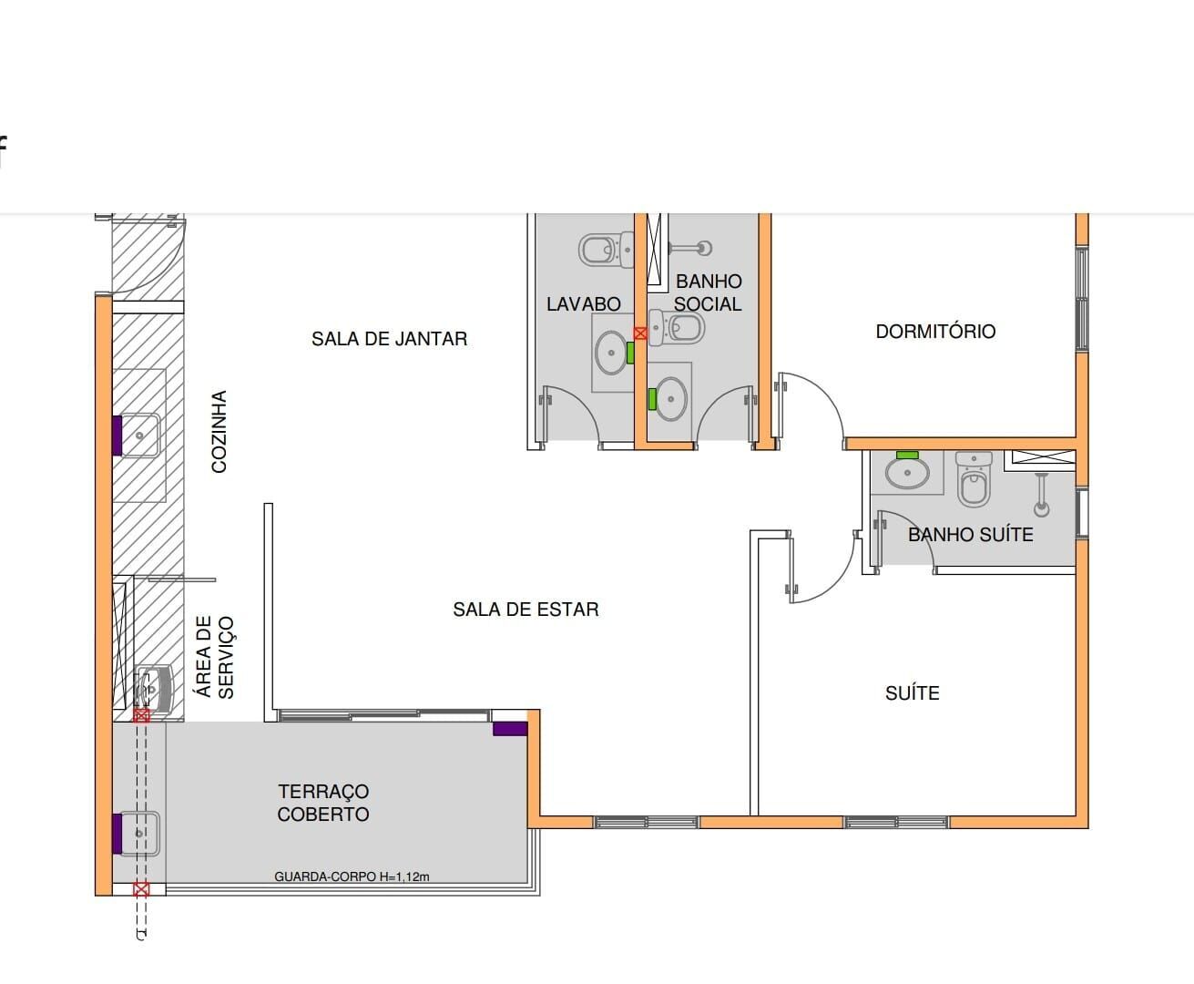 Apartamento, 2 quartos, 82 m² - Foto 2