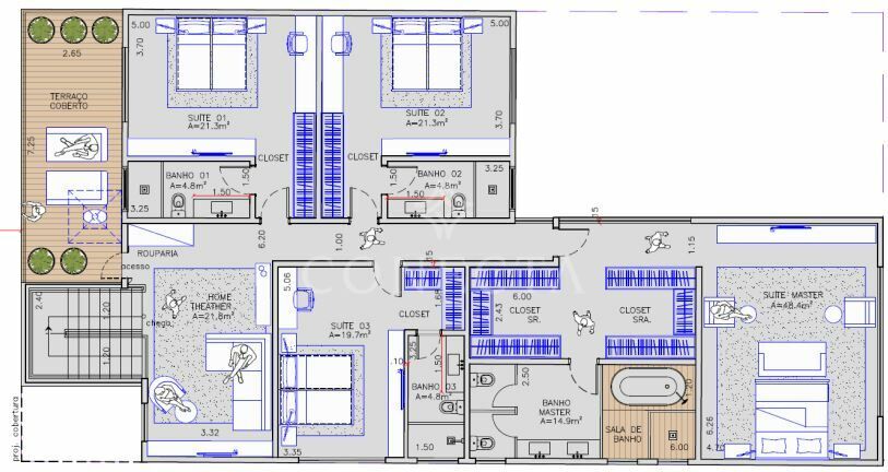 Casa à venda com 4 quartos, 604m² - Foto 17