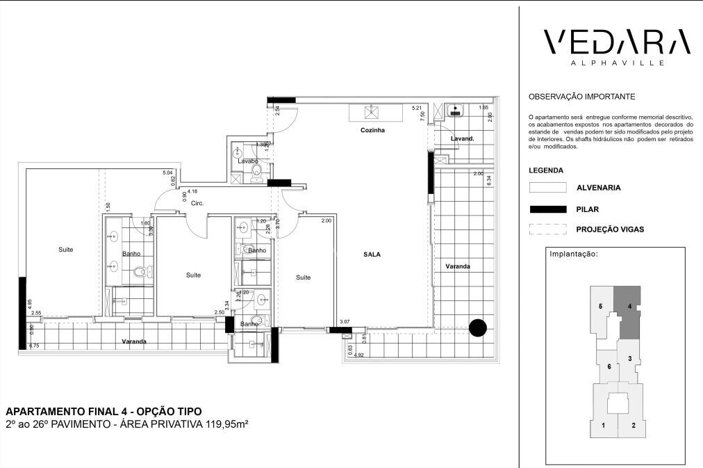 Apartamento, 3 quartos, 120 m² - Foto 16