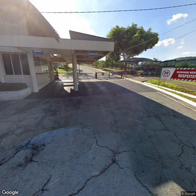 Imagem estática do "Street View" da localização