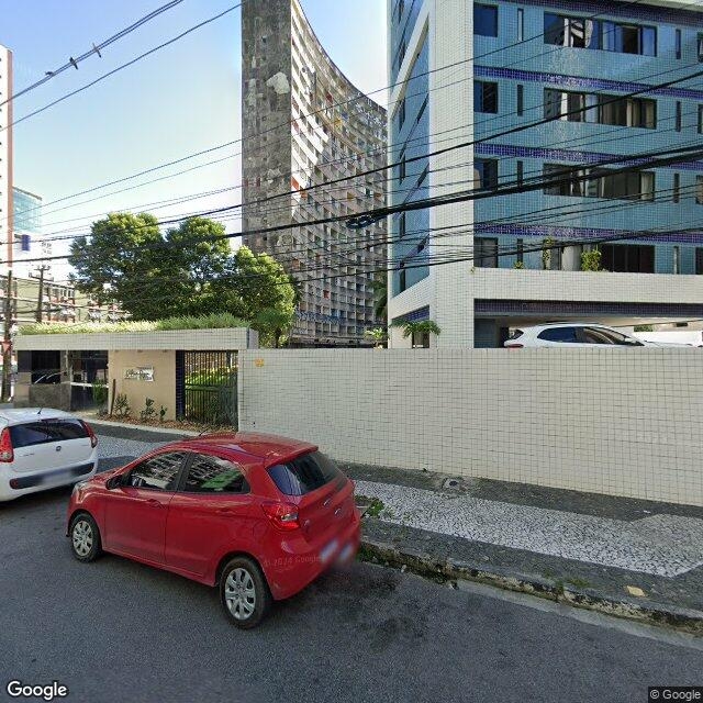 Imagem estática do "Street View" da localização