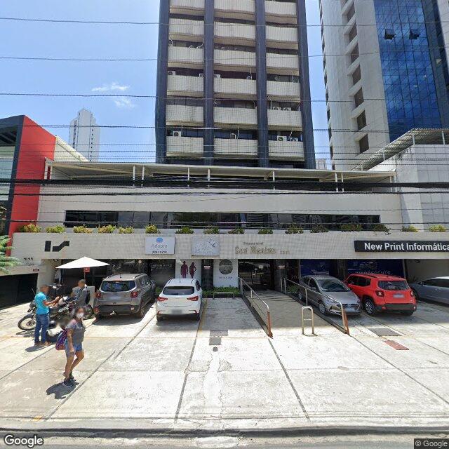 Imagem estática do "Street View" da localização