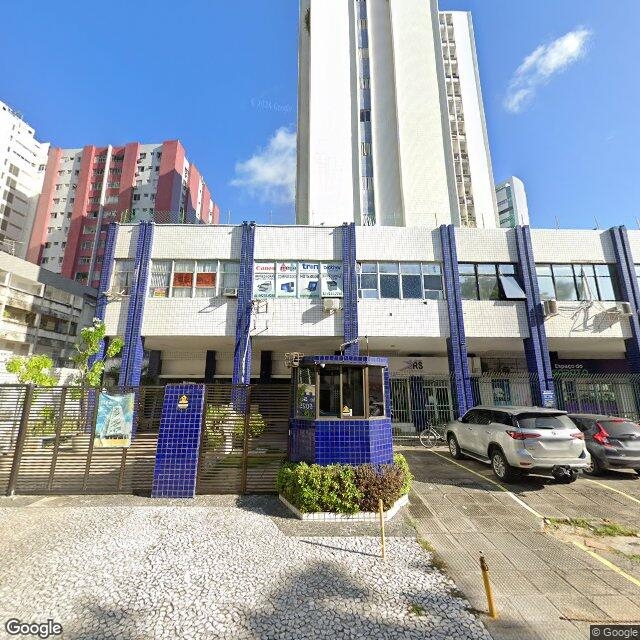 Imagem estática do "Street View" da localização