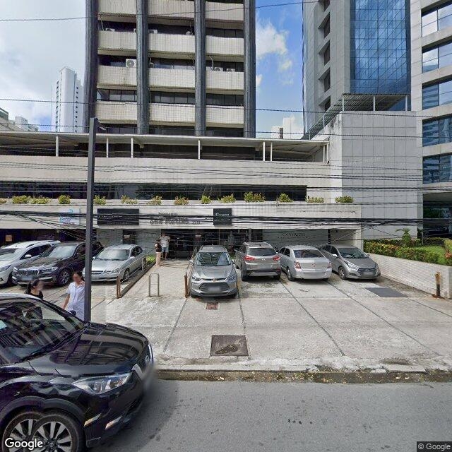 Imagem estática do "Street View" da localização