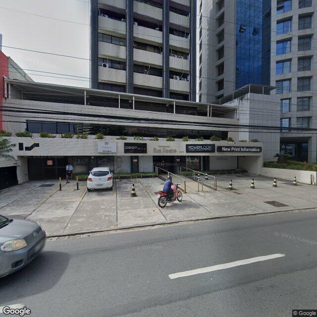 Imagem estática do "Street View" da localização