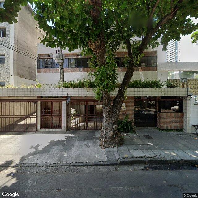 Imagem estática do "Street View" da localização