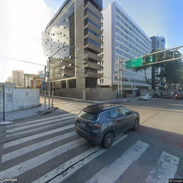 Imagem estática do "Street View" da localização