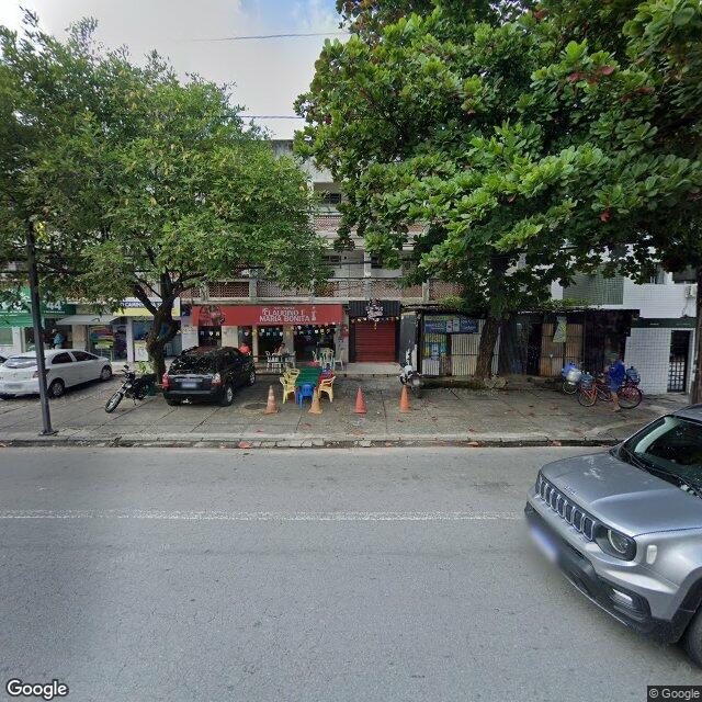 Imagem estática do "Street View" da localização