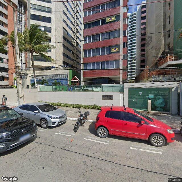 Imagem estática do "Street View" da localização