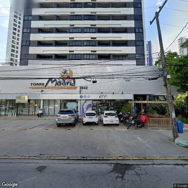 Imagem estática do "Street View" da localização