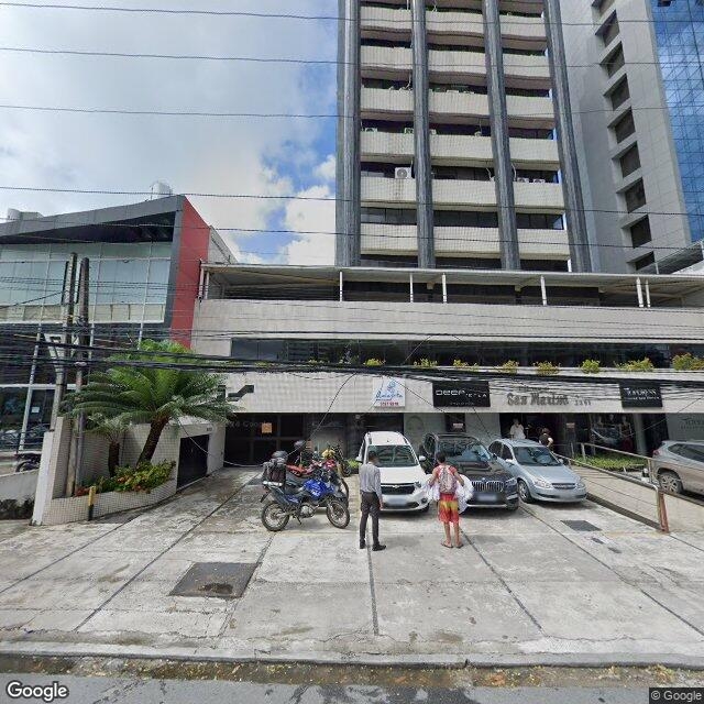 Imagem estática do "Street View" da localização