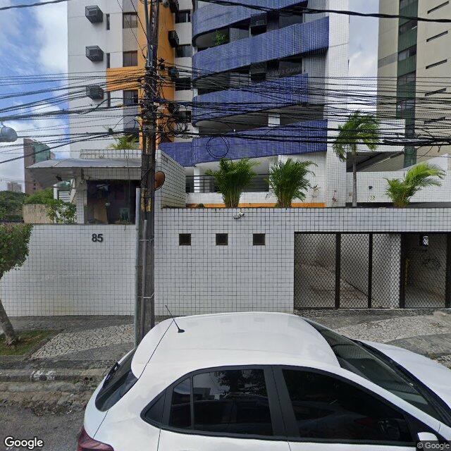 Imagem estática do "Street View" da localização