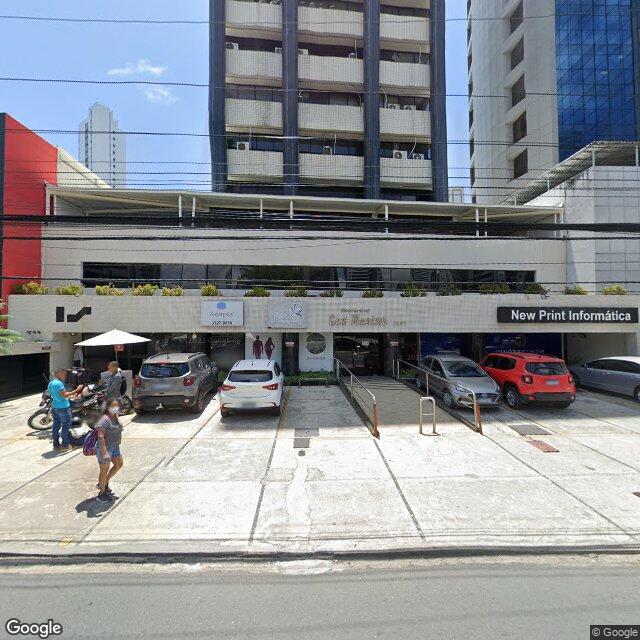 Imagem estática do "Street View" da localização