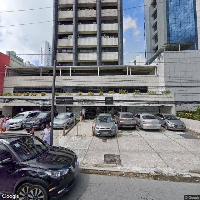 Imagem estática do "Street View" da localização