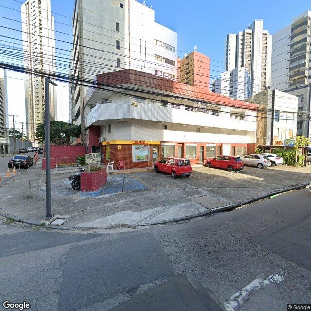 Imagem estática do "Street View" da localização