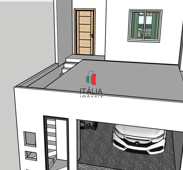 Sobrado de 2 quartos, 80m² no bairro Dom Joaquim, em Brusque | Eu Corretor