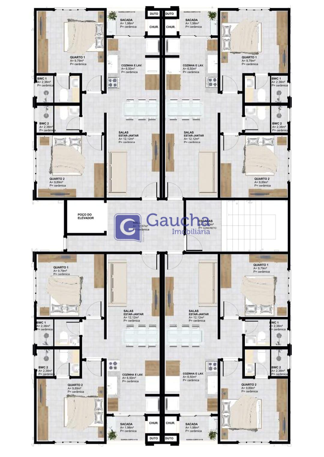 Apartamento à venda em Fag, Cascavel — Portal Chave Fácil