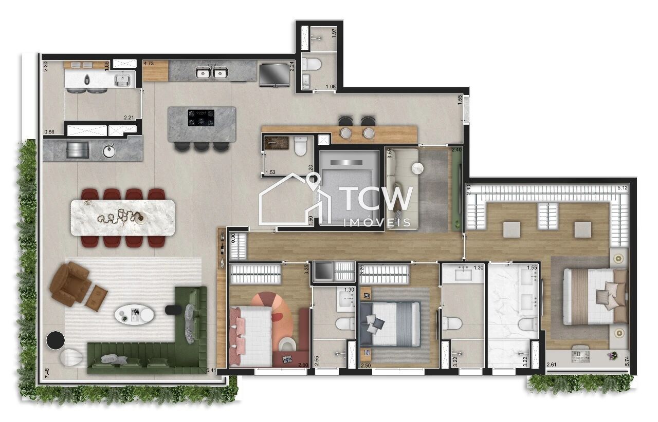 Apartamento, 3 quartos, 123 m² - Foto 17